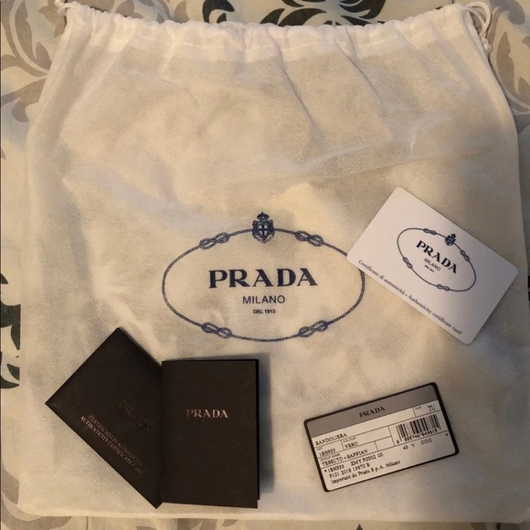 Authentic Prada Tessuto Saffiano Nylon Crossbody - Picture 5 of 8